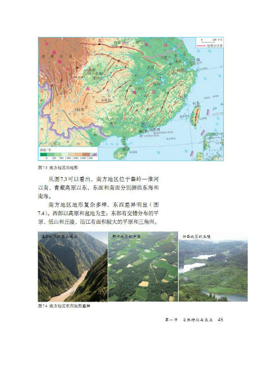 第一节 自然特征与农业(第45页)
