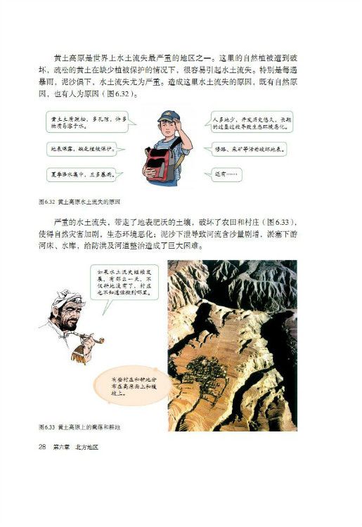 第三节 世界最大的黄土堆积区――黄土高原(第28页)