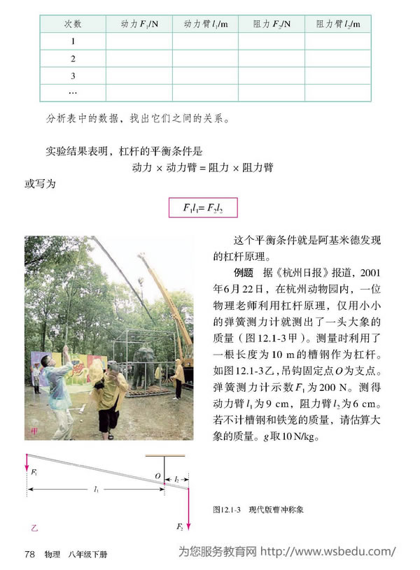 第1节 杠杆(第71页)
