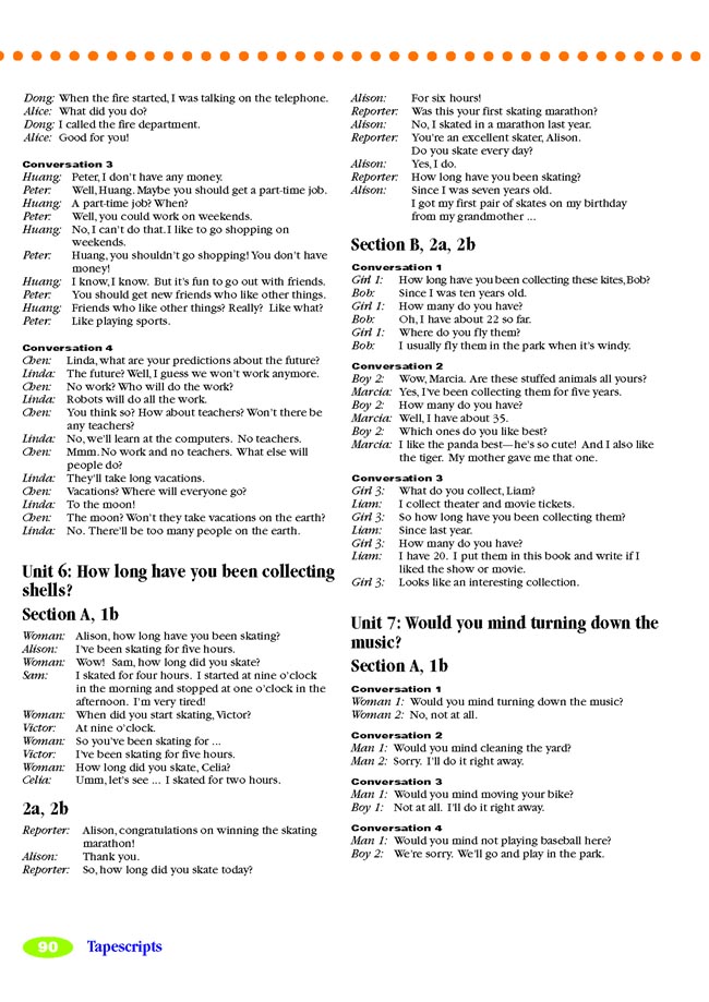 Unit 10 It’s a nice day, isn’t it?(第90页)