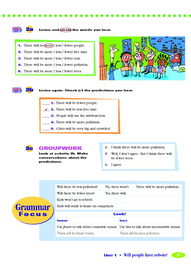 Unit 1 Will people have robots?(第3页)