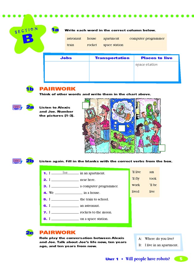 Unit 1 Will people have robots?(第5页)