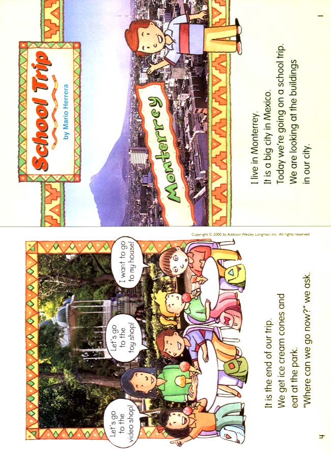 人教版二年级英语第二册(新派)电子课本unit 4 My Community(第37页)