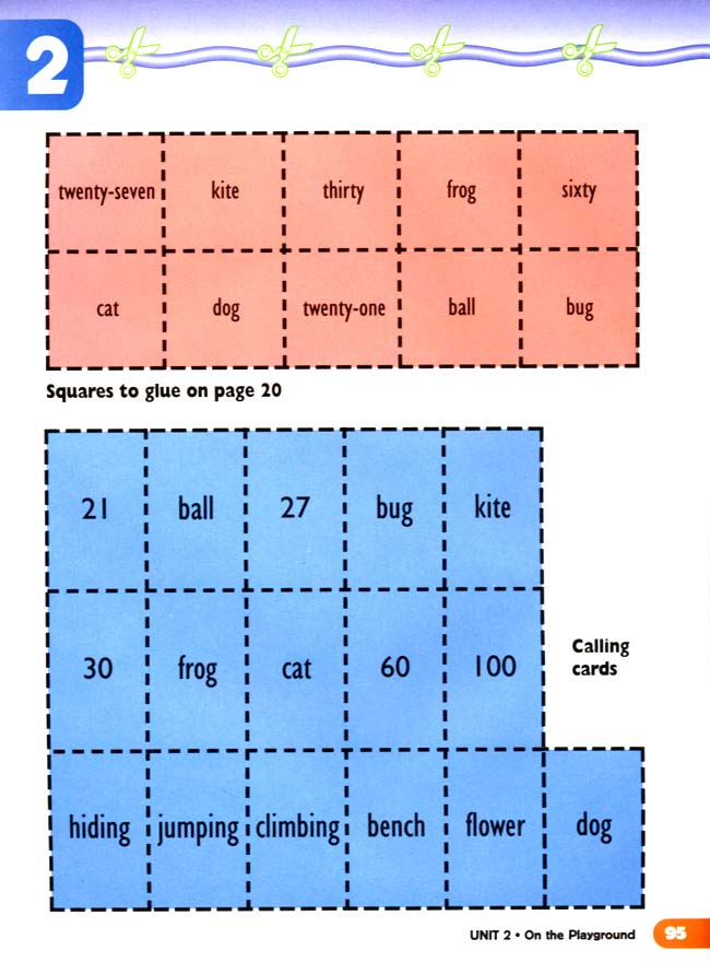 人教版二年级英语第二册(新派)电子课本unit 9 Celebrations(第94页)
