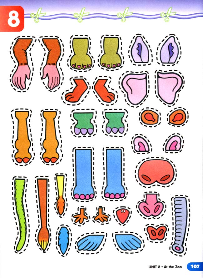 人教版二年级英语第二册(新派)电子课本unit 9 Celebrations(第100页)