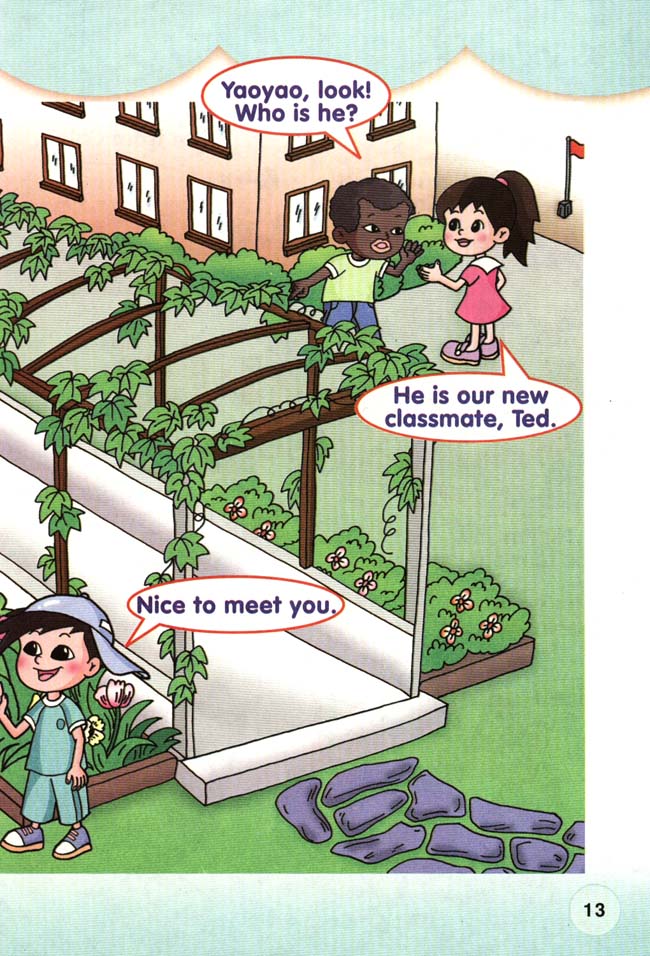 新起点小学二年级英语上册lesson9