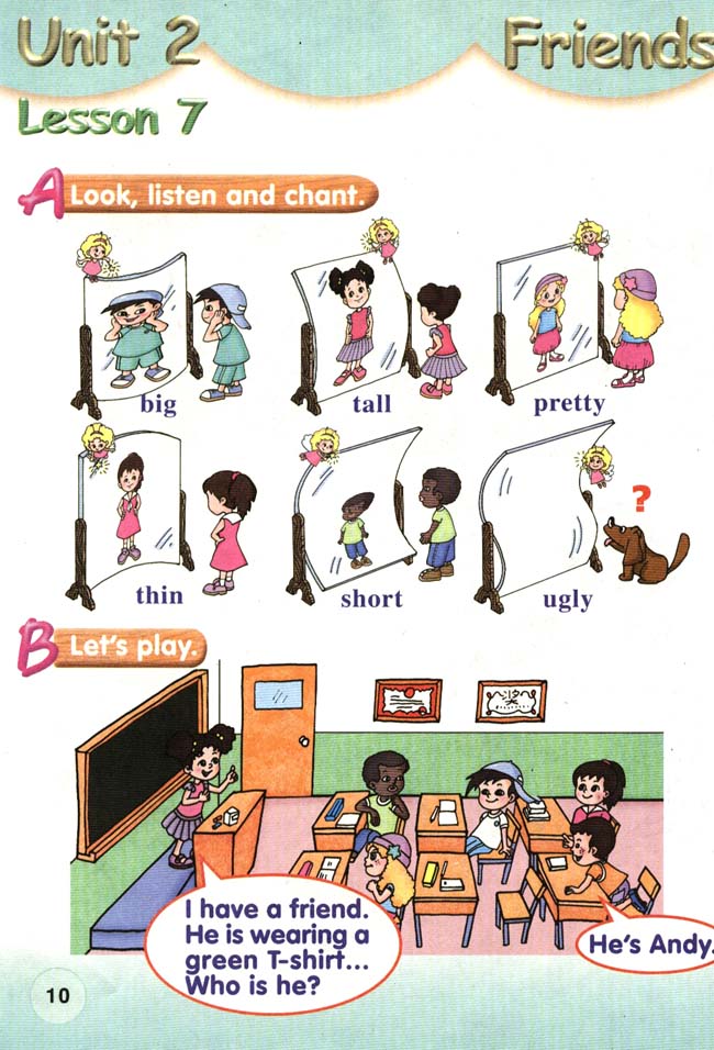 新起点小学二年级英语上册lesson7