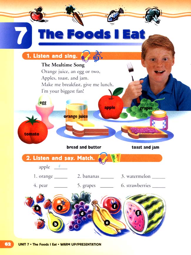 新派英语小学二年级上册教师教学用书unit7TheFoodsIEat