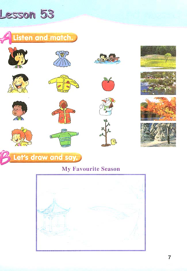 新起点小学二年级英语下册课本lesson53