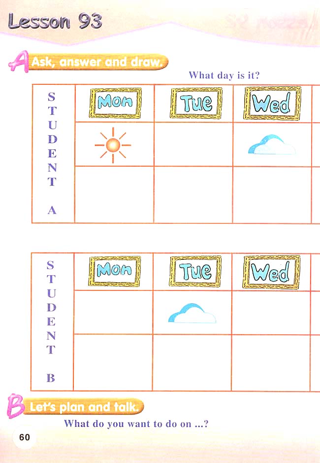 新起点小学二年级英语下册课本lesson93