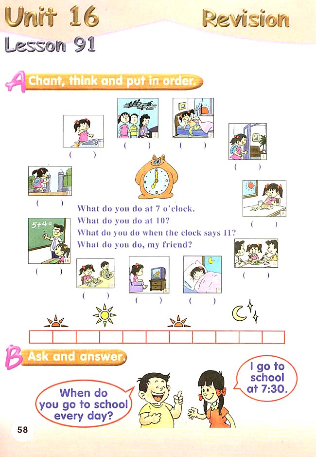 新起点小学二年级英语下册课本lesson91