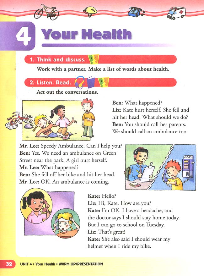 新派英语小学二年级下册教师教学用书Unit4YourHealth