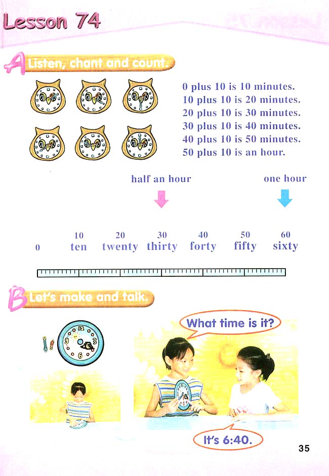 新起点小学二年级英语下册课本lesson74