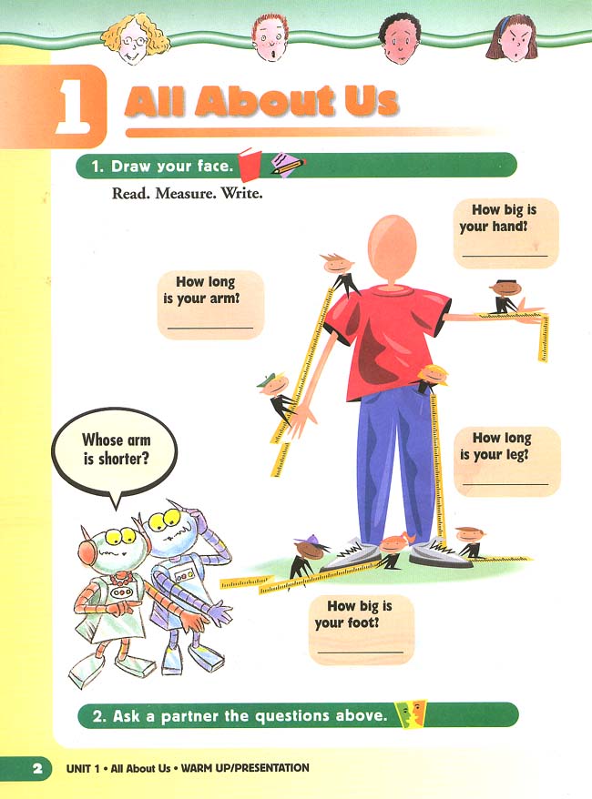 新派英语小学二年级下册教师教学用书Unit1AllAboutUs