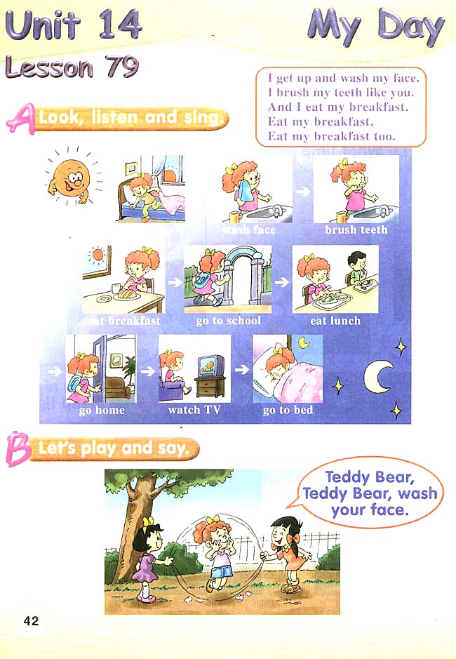 新起点小学二年级英语下册课本lesson79