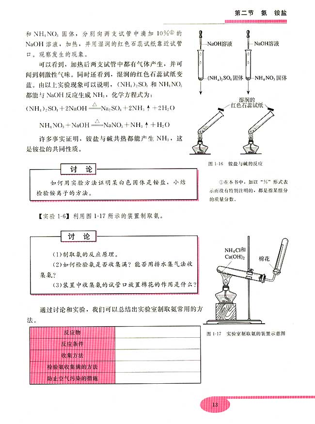 第二节 氨 铝盐(第13页)