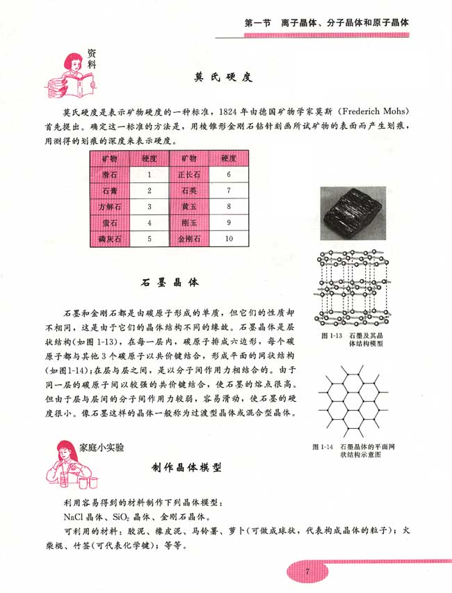 第一节 离子晶体、分子晶体和原子晶体(第7页)