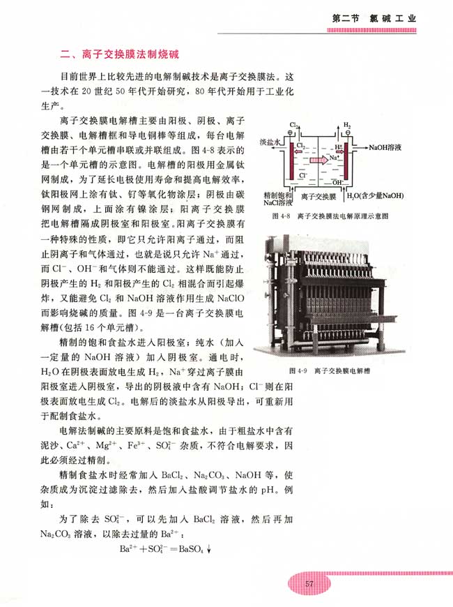第二节 氯碱工业(第57页)