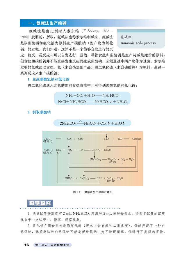 课题3 纯碱的生产(第16页)