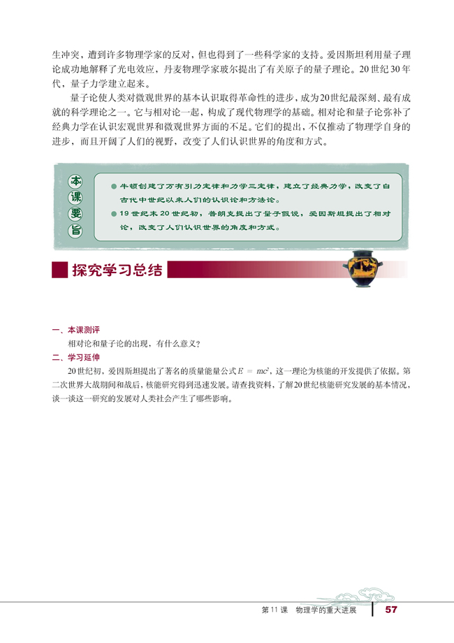 第11课 物理学的重大进展(第57页)