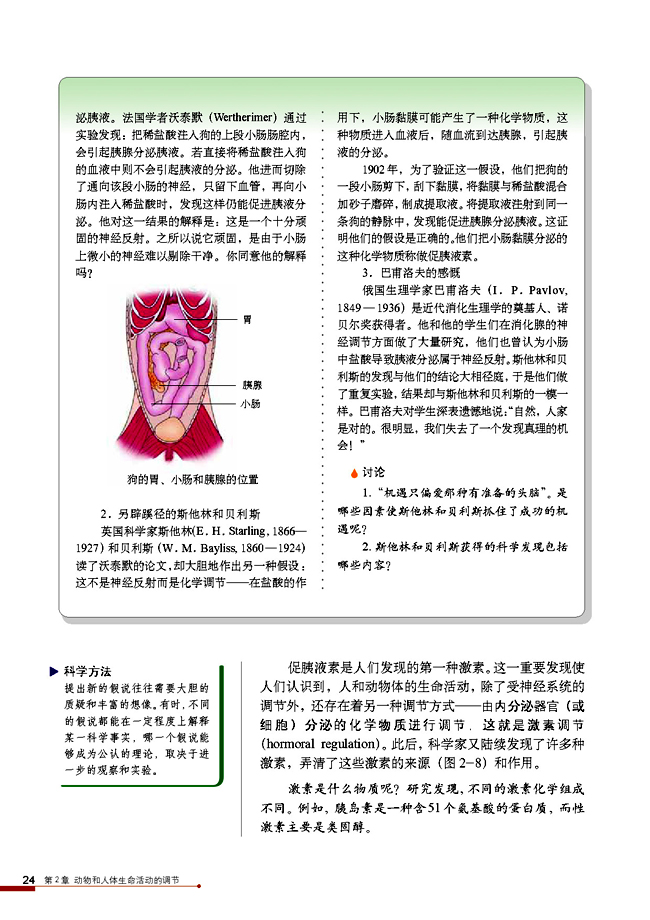 第2节 通过激素的调节(第24页)