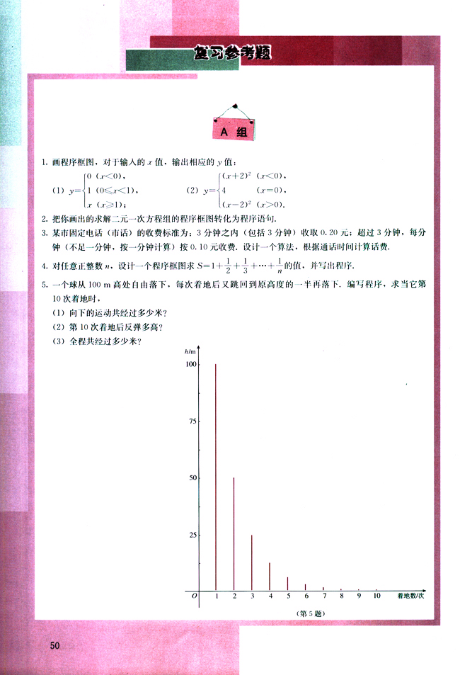 复习参考题(第50页)