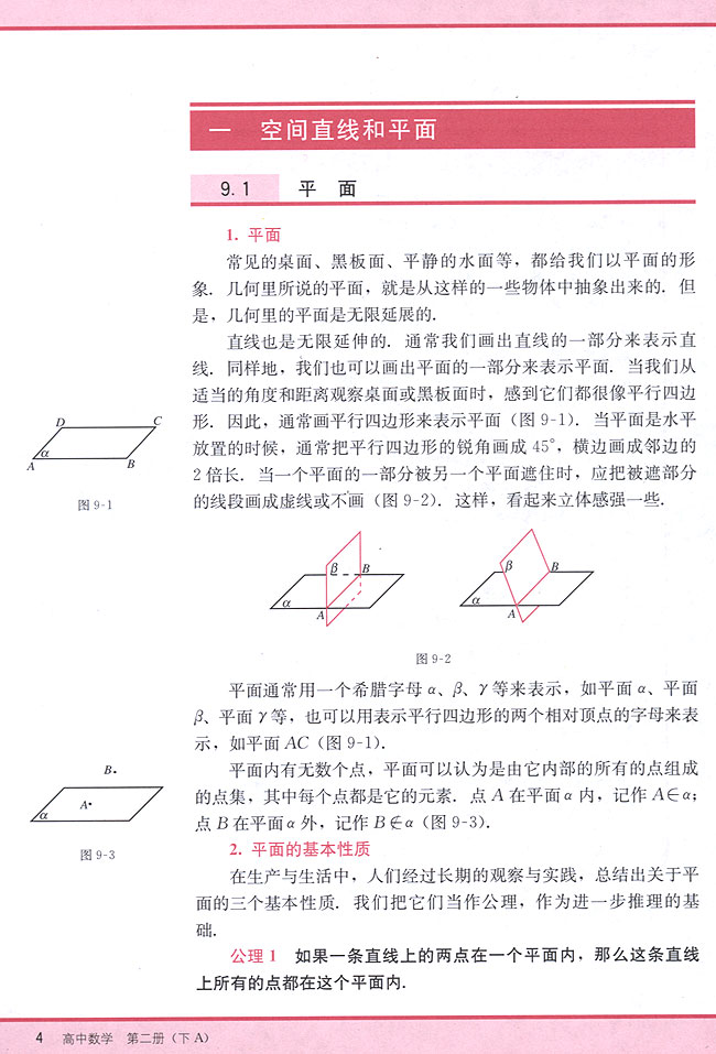 9．1 平面(第4页)