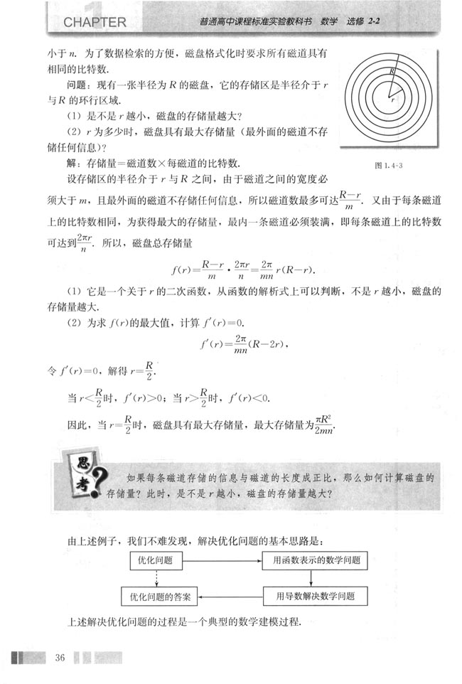1.4 生活中的优化问题举例(第36页)