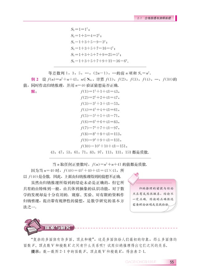 2.1.1 合情推理(第55页)