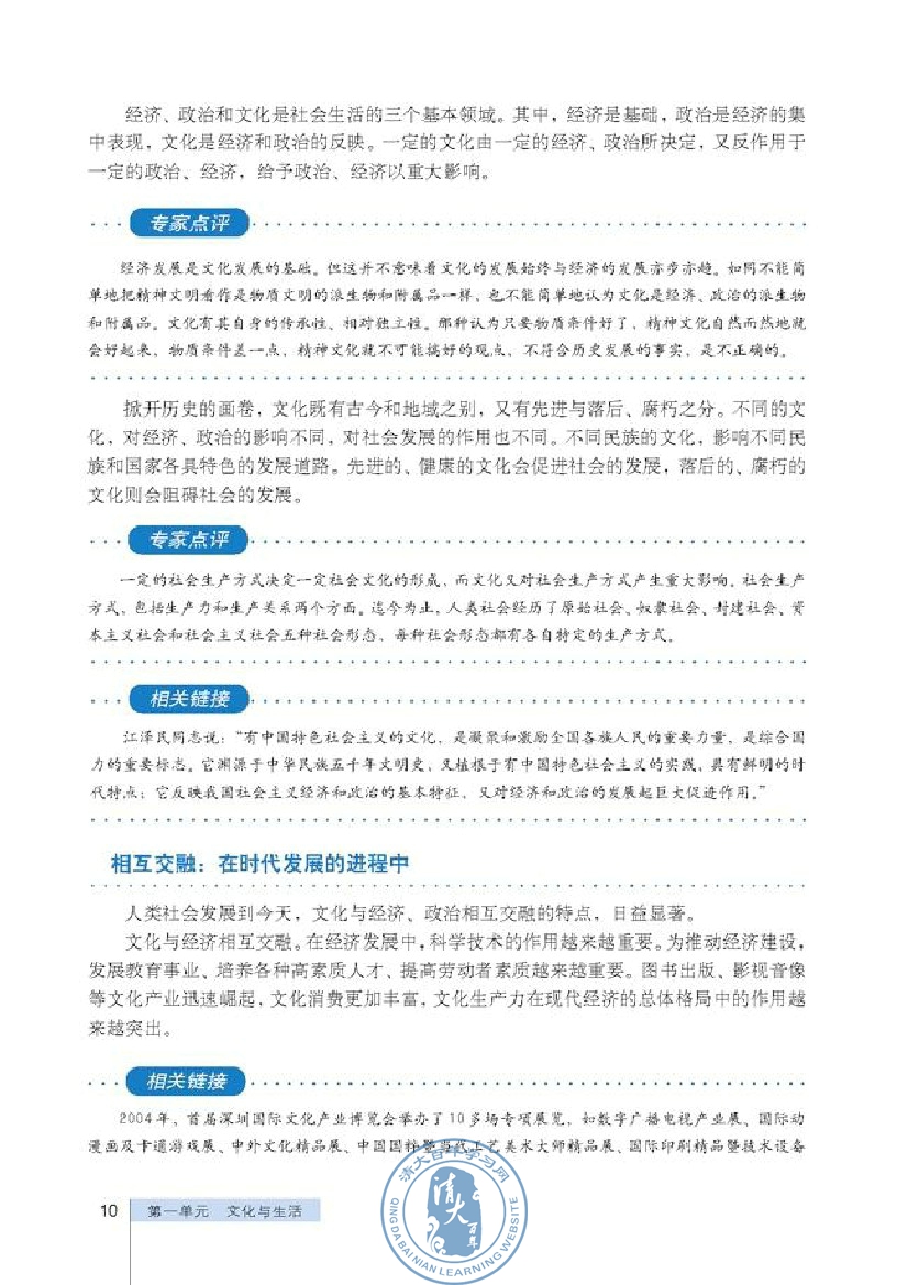 文化与经济、政治(第10页)