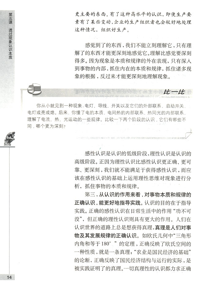 第二节 学会分析事物的本质 认识的根本任务(第14页)