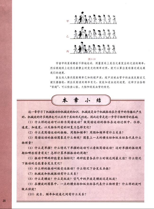 人教版高二物理第二册（必修）电子课本阅读材料 有趣的声学知识(第20页)