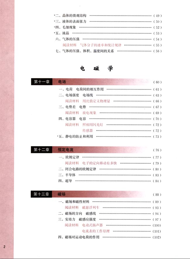 封面/前言/目录