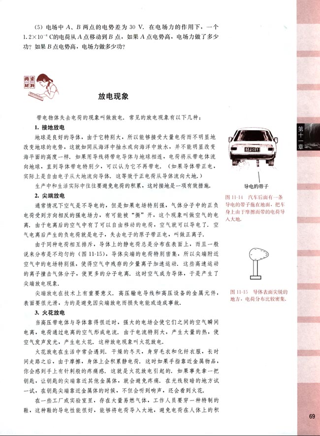 阅读材料 放电现象(第69页)