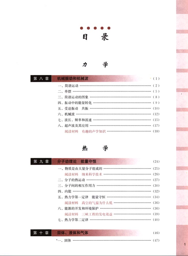 封面/前言/目录