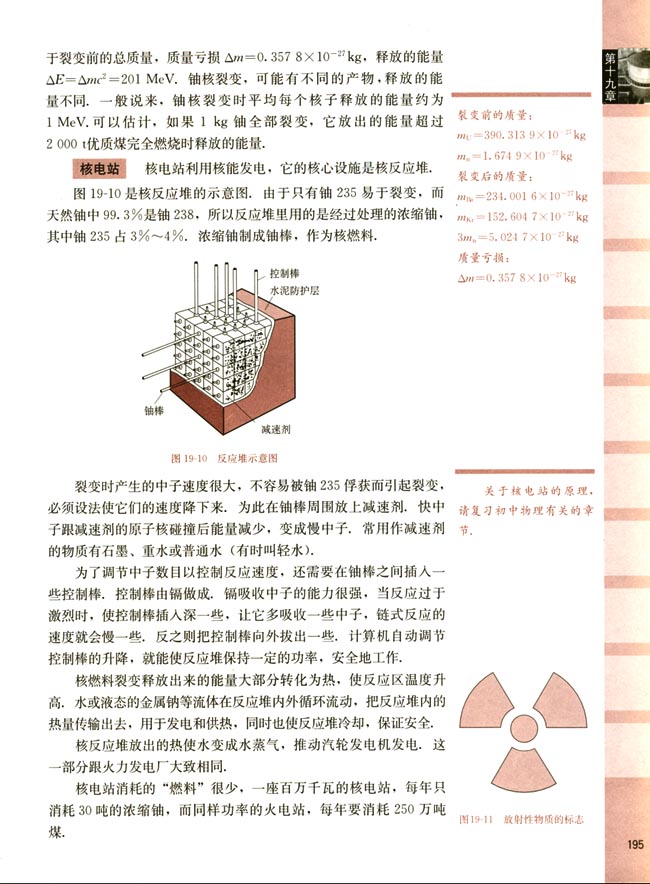 五、重核的裂变(第195页)