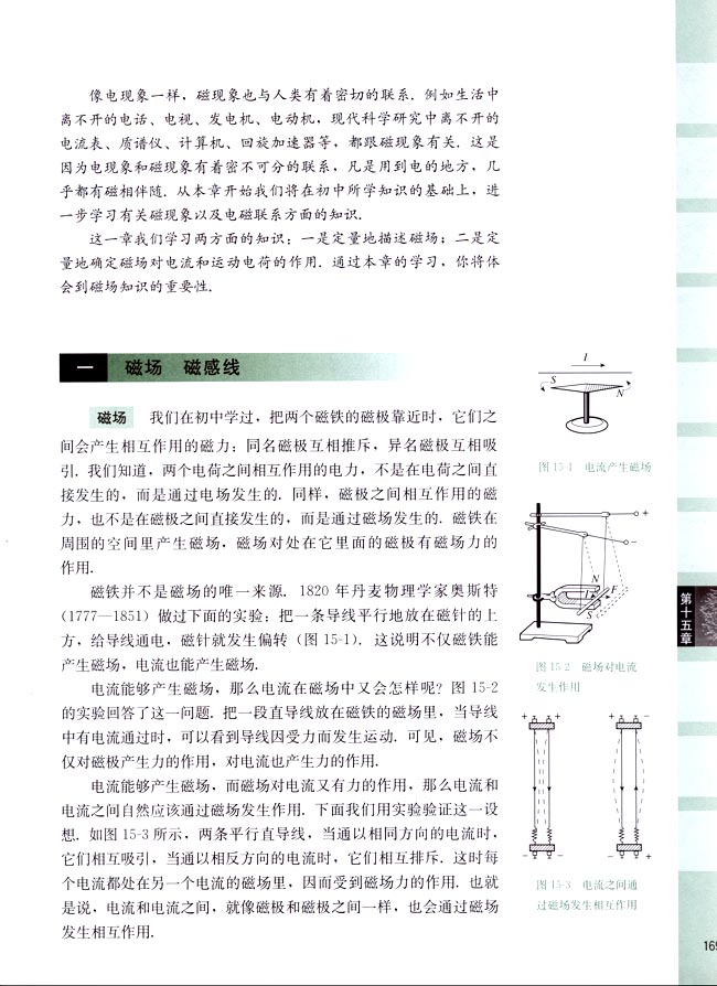 一、磁场 磁感线(第169页)