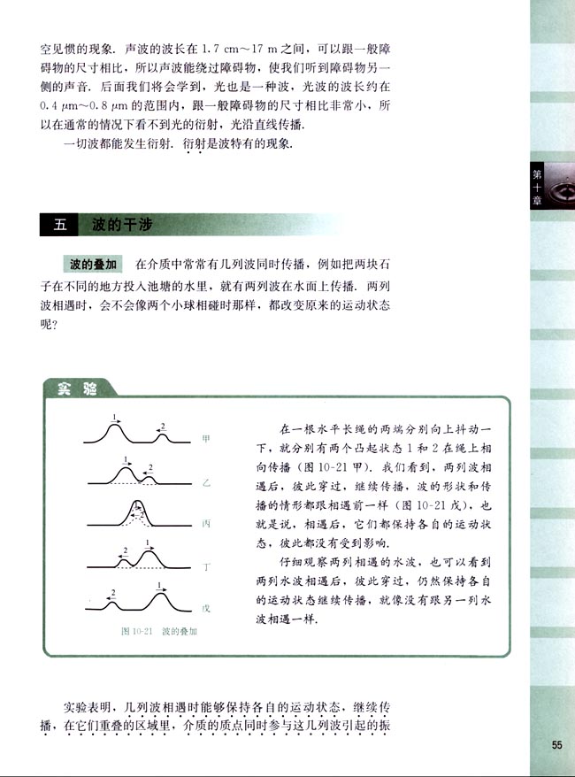 五、波的干涉(第55页)