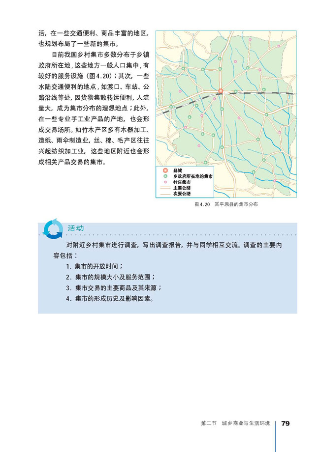 第二节 城乡商业与生活环境(第79页)