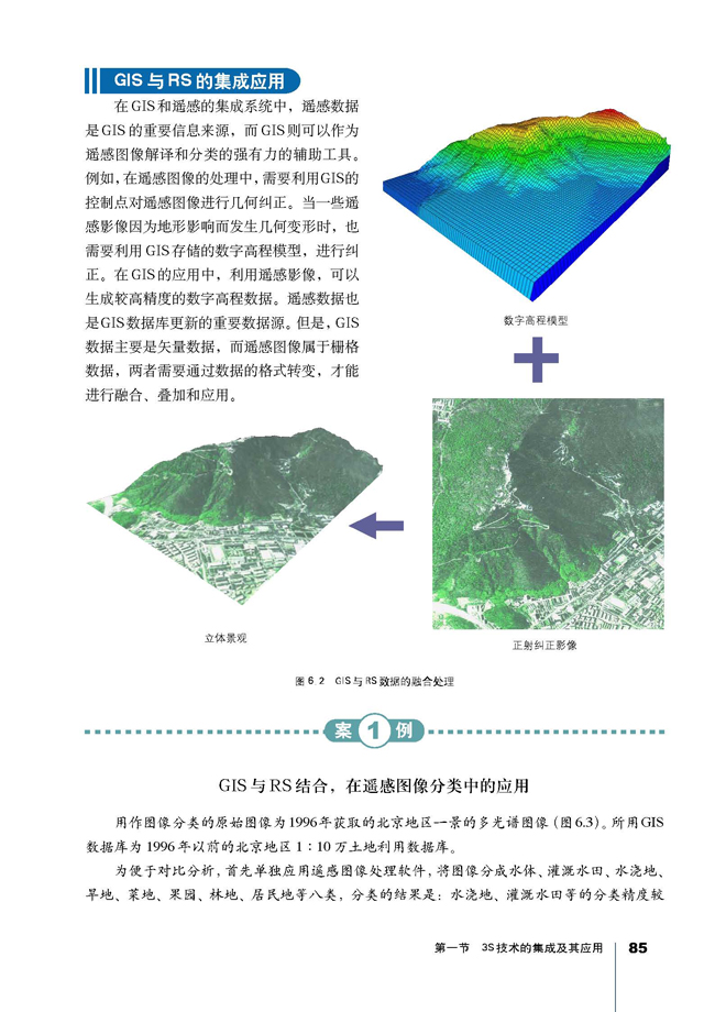 第一节 3S技术的集成及其应用(第85页)