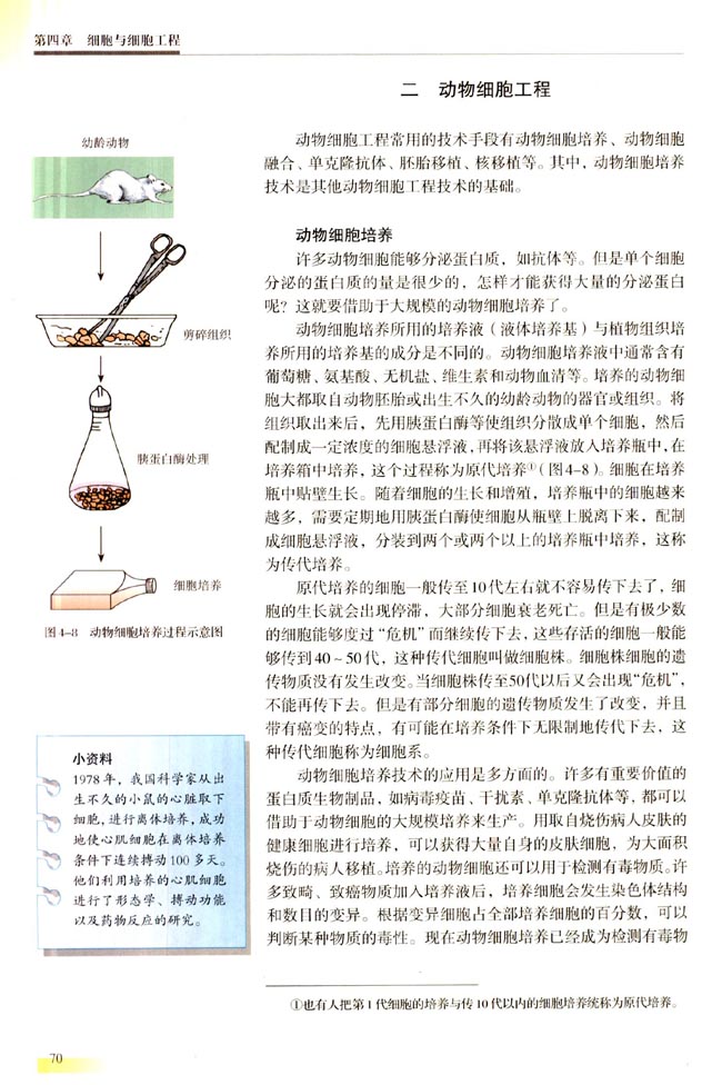 二 动物细胞工程(第70页)