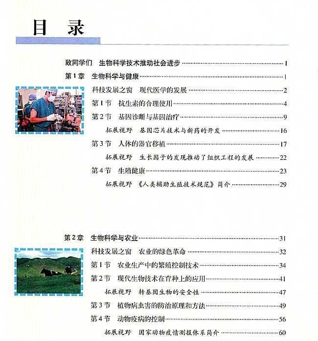 封面/前言/目录