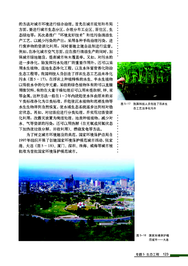 5.2 生态工程的实例和发展前景(第123页)