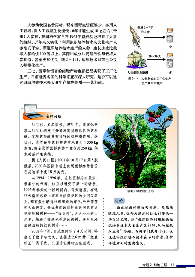 2.1.2 植物细胞工程的实际应用(第41页)