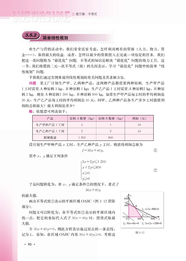 3.5.2 简单线性规划(第90页)