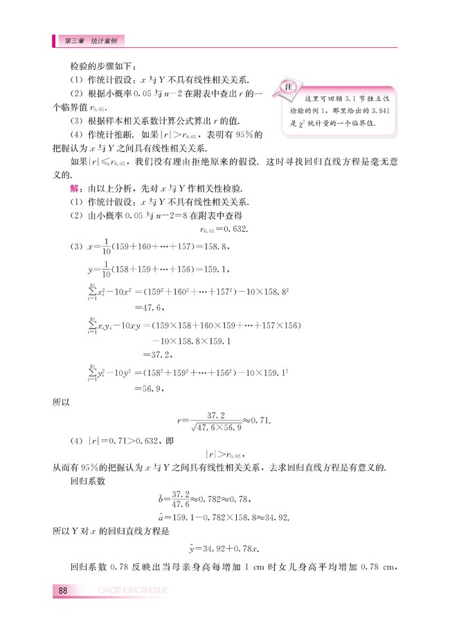 3.2 回归分析(第88页)