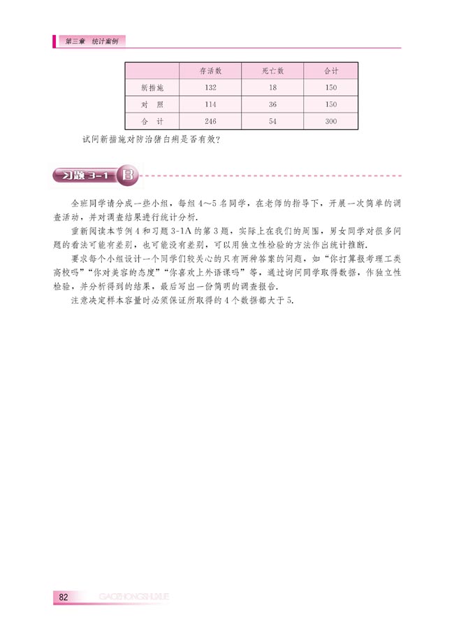 3.1 独立性检验(第82页)