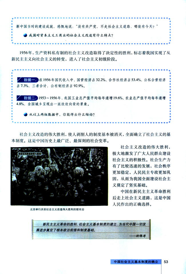 3 中国社会主义基本制度的确立(第53页)