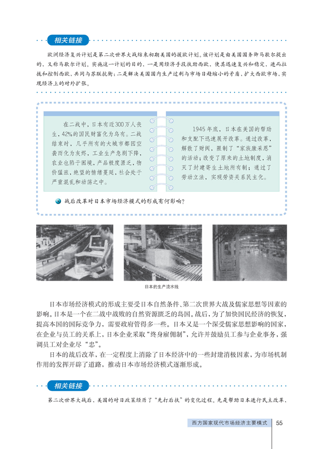 4 西方国家现代市场经济主要模式(第55页)
