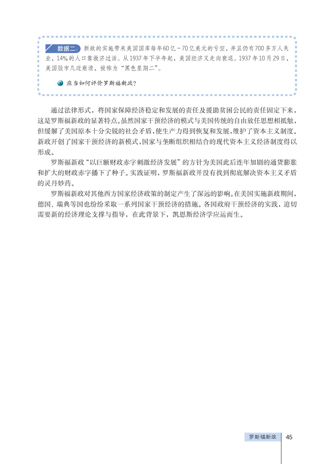 1 罗斯福新政(第45页)